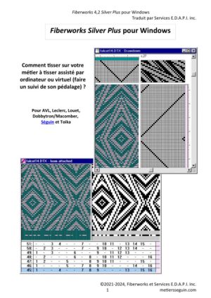 Manuel Fiberworks Argent Plus 4.2 sur Windows